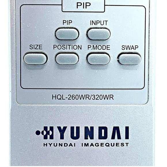 HYUNDAI Remote HQL-260WR/320WR ImageQuest GENUINE Remote Control Original Tested - Picture 12 of 12